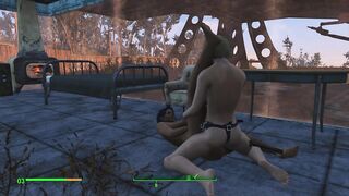 Bordel with glass windows. The Work of Prostitutes in Fallout 4 - Porno game, lesbo ding-dong