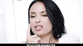 Stepmom Giving JOI to Step-Son