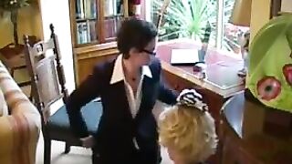 Femdom sissy oral pleasure