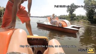 HUNT4K. No condoms but it doesnt stop married gal from smutty humping