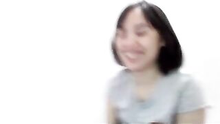 See me finger my pleasant Vietnamese twat for 1st time