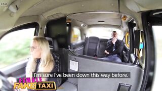 Female Fake Taxi Hawt breasty golden-haired sucks and bangs her fare
