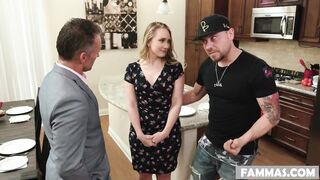 I did nuru massage on my father-in-law for the purpose!