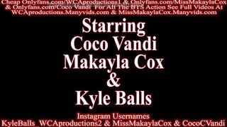 Blackmailing My two Cheating Aunts Part two, Coco Vandi, Makayla