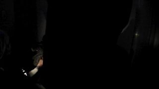 Behind the scenes in an adult theater