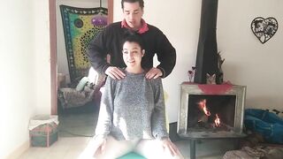 Cansada de Estudiar... Sexo con mi Hermanastro!!