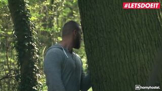 HORNYHOSTEL - Large Melons Brunette Hair Stacy Bloom Needs A Large Shlong For Her Vlog Full Scene