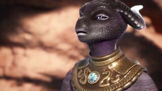 Lesbo Dragon Beauty tail screws Dragon Beauty