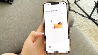 Stranger defiance - UberEats delivery stud bangs me hard with biggest jizz flow !! Spy web camera