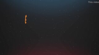 Só de calcinha e sutiã... Ela foi dormir no meio do casal!