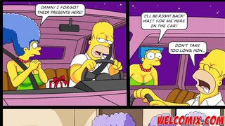 A wild birthday party - The Simptoons