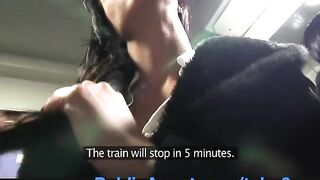 PublicAgent Penelope screws on the teach to avoid the police