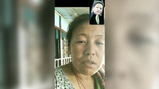 Lustful aunt watching me jerk off