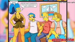 A goal that nobody misses - The Simptoons, Simpsons porn