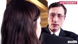 BUMSBUERO - Marvelous Secretary Vanda Beauty Takes The Recent Stud For A Ride - LETSDOEIT