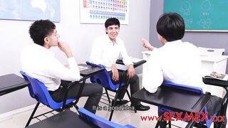 Analía Lipha gets screwed by three youthful boyz