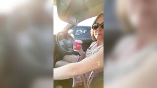 Messing Around with My Mrs in the Car