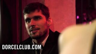 Ariel submitted to her female-dominator's perversions in SM club