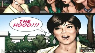 The Kardashians season #1 Ep. #2 - Angry Girlfriend Caught Kim sucking Dre's BBC in Public Baths