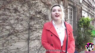 Breathtaking large butt blond dreadlocks Clémence having a hardcore assfuck