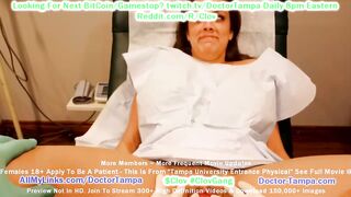 $CLOV Become Doctor Tampa, Glove In As Katie Cummings Gets Gyno Exam Whilst Hunk Nurse Watches Exam
