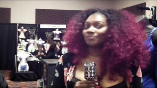 Nyomi Bankx with Jiggy Jaguar Exxxotica Denver April 2018