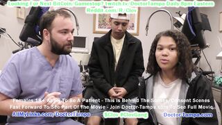 $CLOV Become Doctor Tampa, Glove In For Michelle Andersons Gyno Exam Whilst Her Boyfriend Watches!!!!