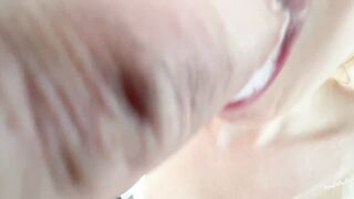 The man finished ahead of time, but brought his girlfriend to climax after jizz flow. Martinpaola