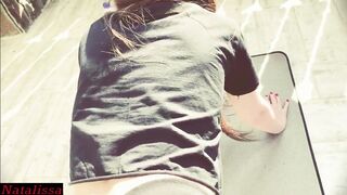 Step Brother Creampied Me During Morning Workout - Natalissa