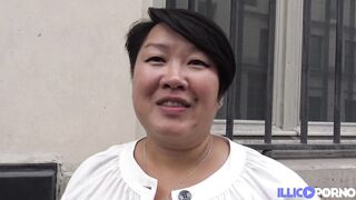 Oriental mother i'd like to fuck Celine gets her booty drilled at the hotel where that babe works