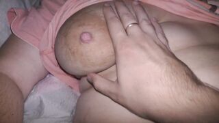 I let my stepdaddy touch my large teen melons! - Milky Mari