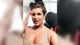 Sexy angel catches chap crossdressing