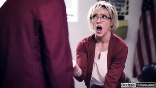 StraightTaboo.com - Older teacher team-fucked by 4 students