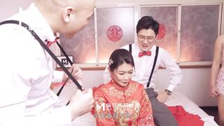 ModelMedia Asia-Excited Wedding Scene-Liang Yun Fei-MD-0232-Most Good Original Asia Porn Movie