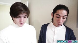 swappedsis.com-Tyler Cruise and David Lee swapping their stepsisters and teaching 'em a wonderful lesson