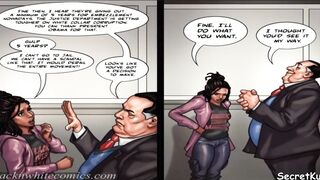 The Mayor S. two Ep. two - Ebony Lives Matter Protester drilled by Large Knob Politician