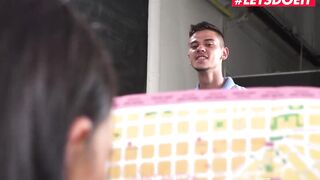 LUSTFUL HOSTEL - Biggest Booty And Bazookas Latin Babe Doxy Claudia Bavel Fuck Hard By A Large Dong - LETSDOEIT