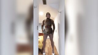 Thrya's encasement (trans, fetish, hose, upskirt, feminization, crossdress, female mask, mask)