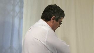 Spanked hard for masturbating