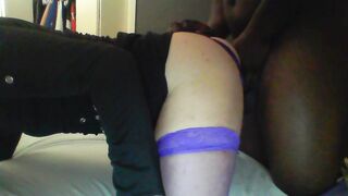 BBC Dad uses his sissy doxy.