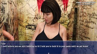 Lily of the Valley - Breasty Large Butt mother I'd like to fuck Wife Brilliance Gap Oral-Sex in a Public Latrine - My sexiest gameplay moments - Part #18