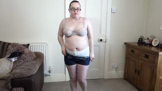 Mamma disrobes stripped for step son