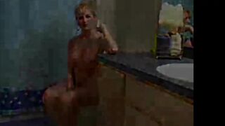 Blond mother I'd like to fuck banged in the baths