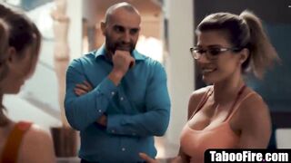 Youthful cheerleader pressured into sex by mother I'd like to fuck tutor & her hubby