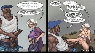 Art Class season #2 ep #8 - Old White Lady Drilled Hard by Large Schlong Ebony Guy - Old twat youthful Weenie