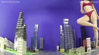 Larger and Larger: Karly Salinas Giantess