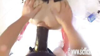 Sexy Wife Slammed With a Colossal Ding-Dong in Her Loose Twat