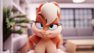 Lola Bunny sextoy ride