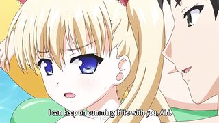 Slim Manga Blond Bangs On The Beach (Manga Uncensored)