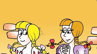 O NANOS KAI OI PSOLATES (greek toon xxx)